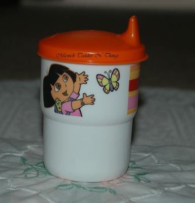 TUPPERWARE DORA THE EXPLORER 225ml SIPPER SIPPY TUMBLER | eBay
