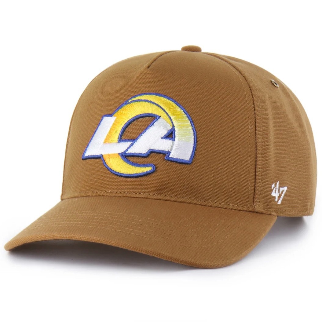 Los Angeles Rams Carhartt x '47 Hitch Adjustable Snapback Hat Mens