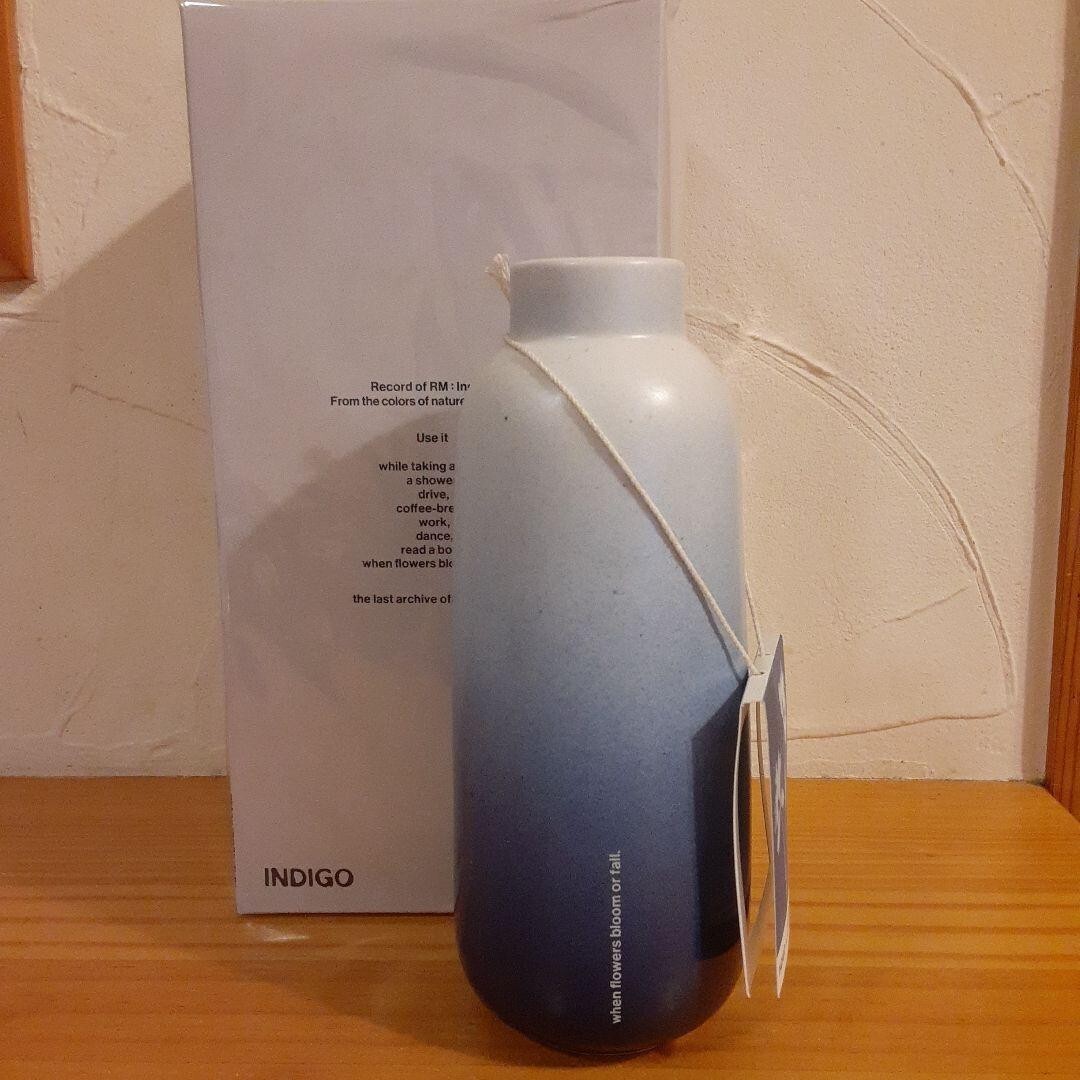 BTS RM Namjoon Vase Indigo Solo Album Official Goods LTD Flower