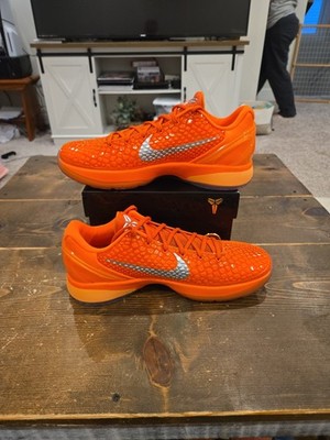 Nike Zoom Kobe 6 VI Protro Total Orange IH1871-800 Size 11 Men's