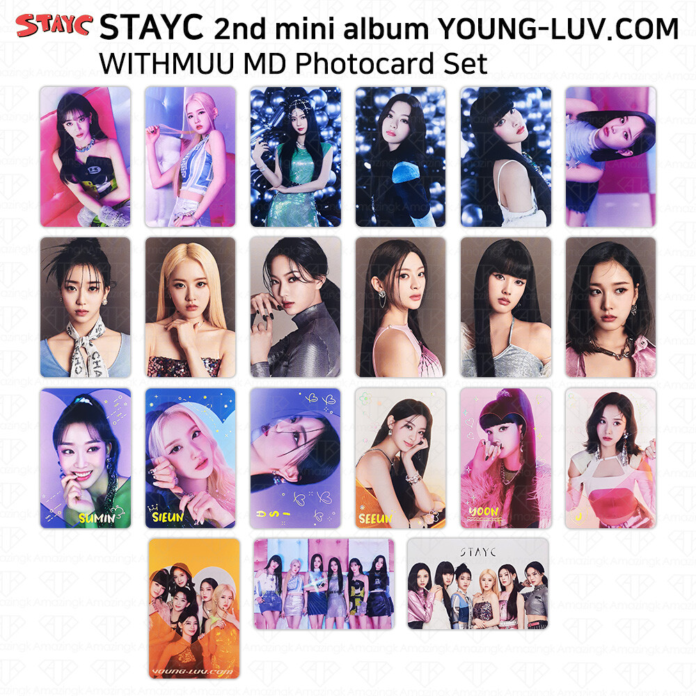StayC 2nd Mini Album YOUNG-LUV.COM WithMUU Official MD Photocard
