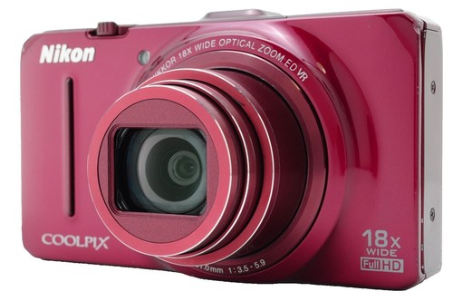 Nikon COOLPIX S6600 Silky Pink Compact Digital Camera 16MP Tested