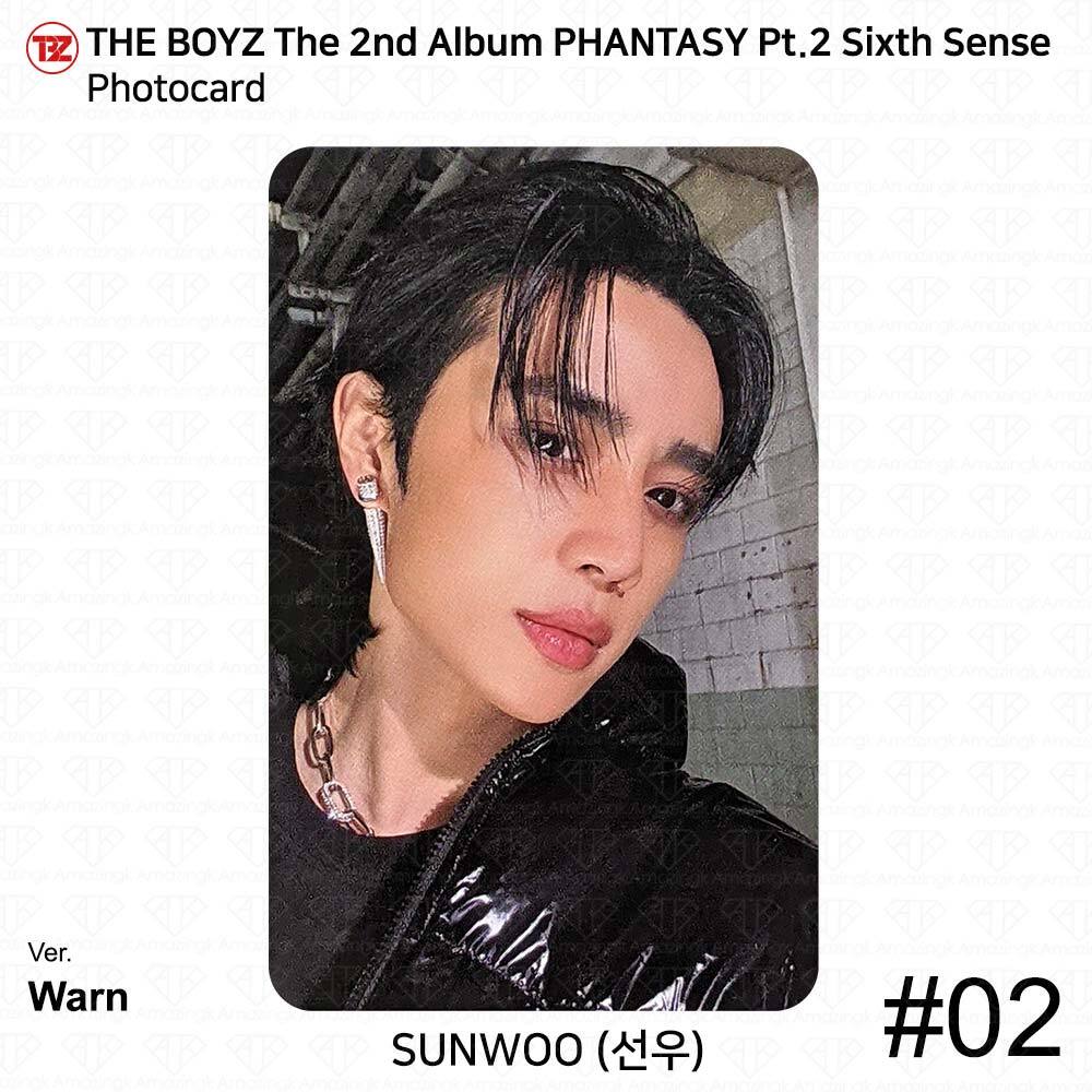 The Boyz Phantasy Pt.2 Sixth Sense Sunwoo Photocard Postcard KPOP