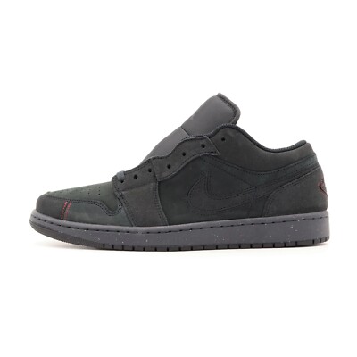 FD8635-001 Nike Air Jordan 1 Low SE Craft Dark Smoke Grey Varsity