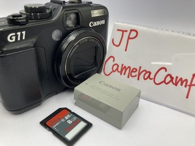 Excellent Canon Powershot G11 Digital Camera Black 10MP 1954 | eBay