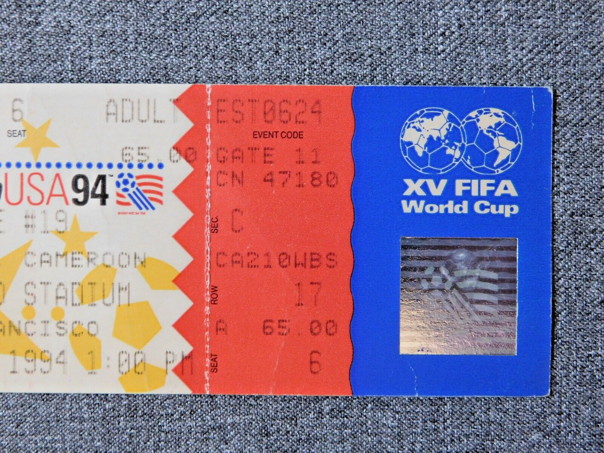入手不可能！World Cup USA 94 公式プログラム 入手不可能！World Cup