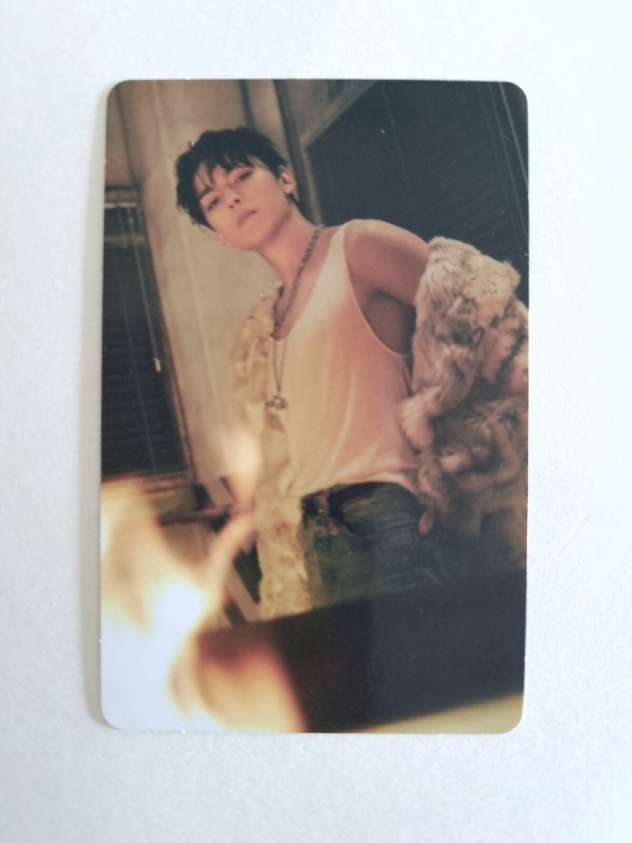 Seventeen Vernon Black Eye Trading Card Official Photocard | eBay