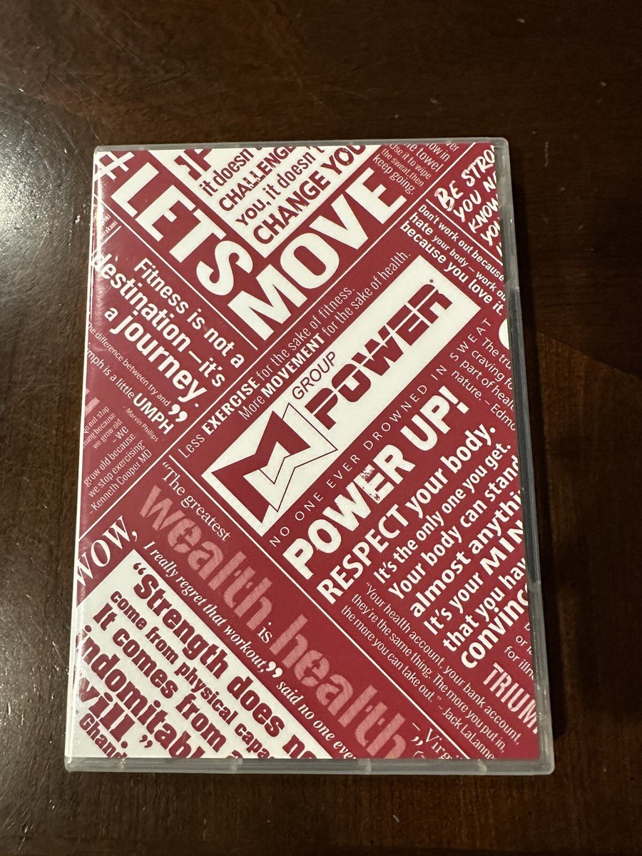 MOSSA Group Power POWER UP OCT18 October 18 2018 DVD CD Workout | eBay