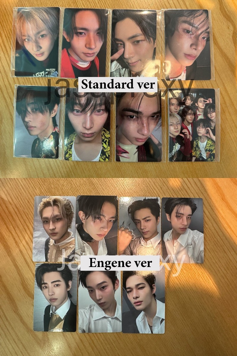 ENHYPEN x DESIRE:UNLEASH SHOWCASE SET WEVERSE PHOTOCARD OFFICIAL