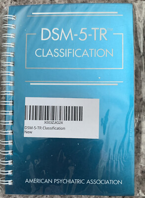 DSM-5-TR Classification by APA (Spiral Bound) 9780890425831| eBay