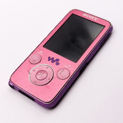 Sony NW-S636F RED/purple 4gb MP3 Player Walkman There are