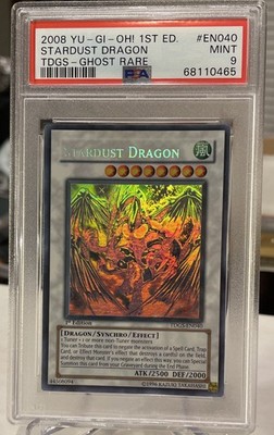 2008 YU-GI-OH! TDGS-THE DUELIST GENESIS 1ST ED-GHOST RARE STARDUST