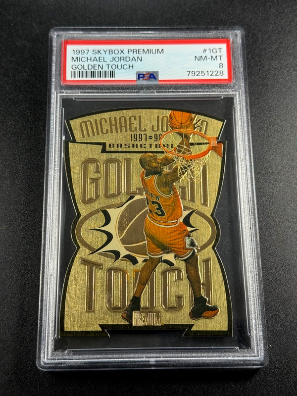 97-98 Michael Jordan Golden Touch - Michael Jordan Cards