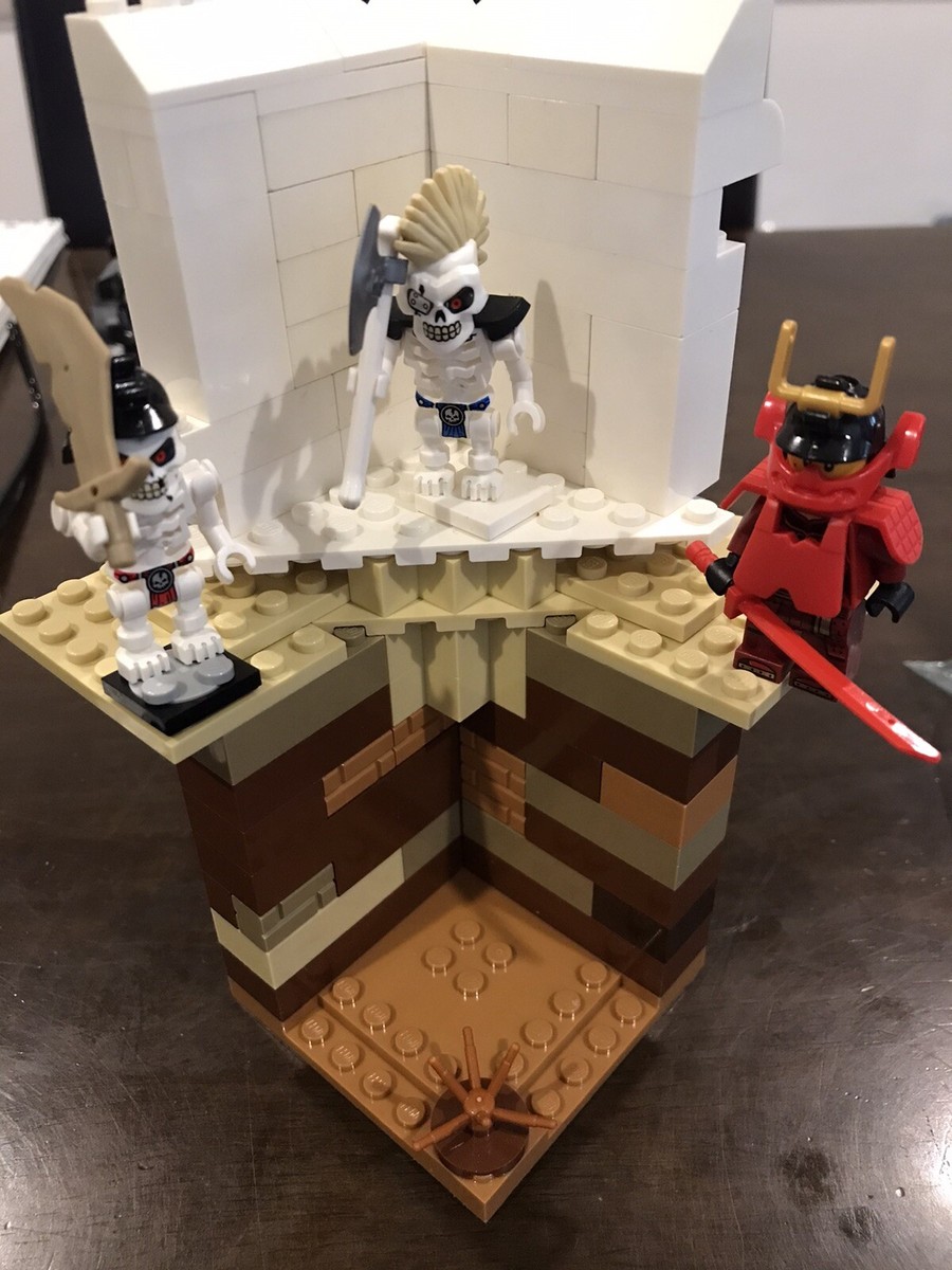 Lego Ninjago Minifigure Nya Samurai X W/ Kruncha & Nuckal (70665