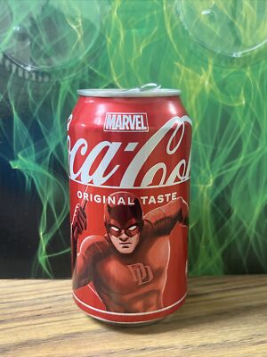 ORIGINAL NEW COKE - COCA COLA CAN 2024 Marvel EDITION Dare Devil