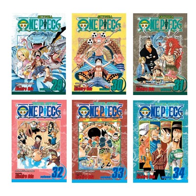 One Piece Manga Set 2 24-46 Skypeia and Water Seven - Collection