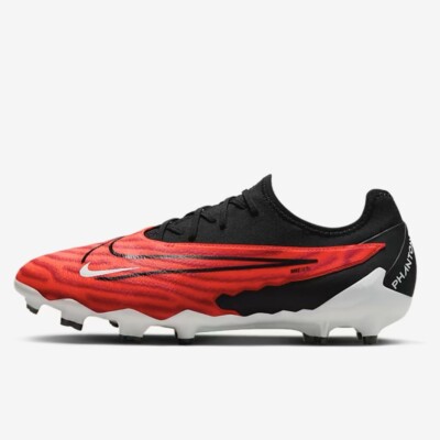 Nike Phantom GX Academy Multi-Ground Soccer Cleats Black Red