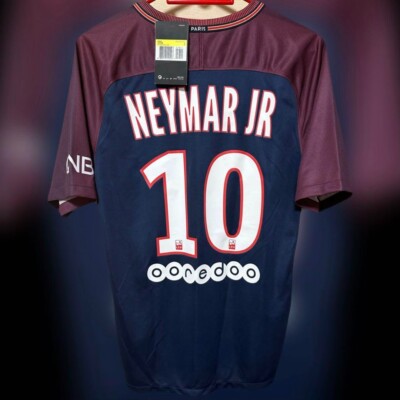 MINT Neymar Jr 10 S PSG Paris SaintGermain 2017 18 Home Jersey