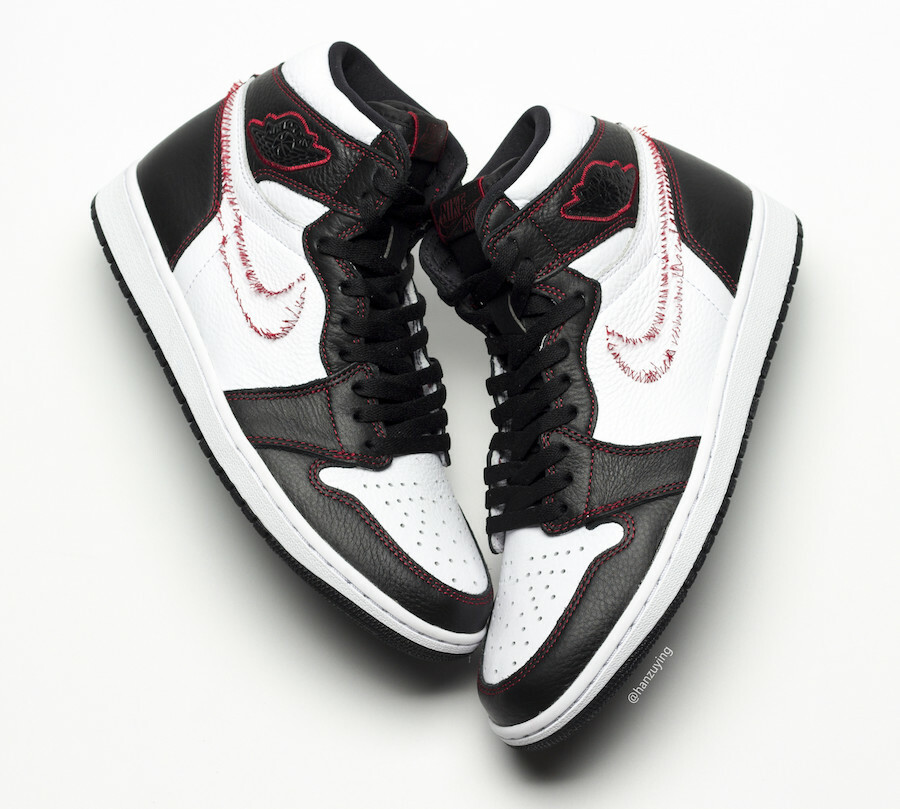 Nike Air Jordan 1 Retro High OG Defiant Black Red Yellow
