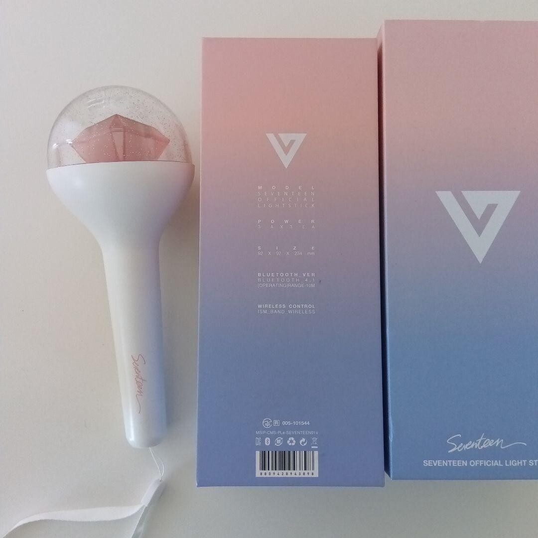 SEVENTEEN Official Light Stick 2017 Version 1 K-POP Carat Bong