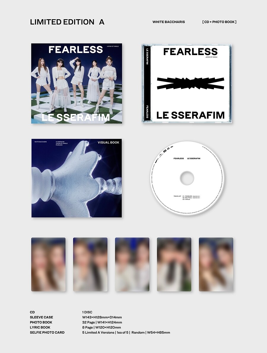 LE SSERAFIM Japan 1st Single FEARLESS . solo version weverse