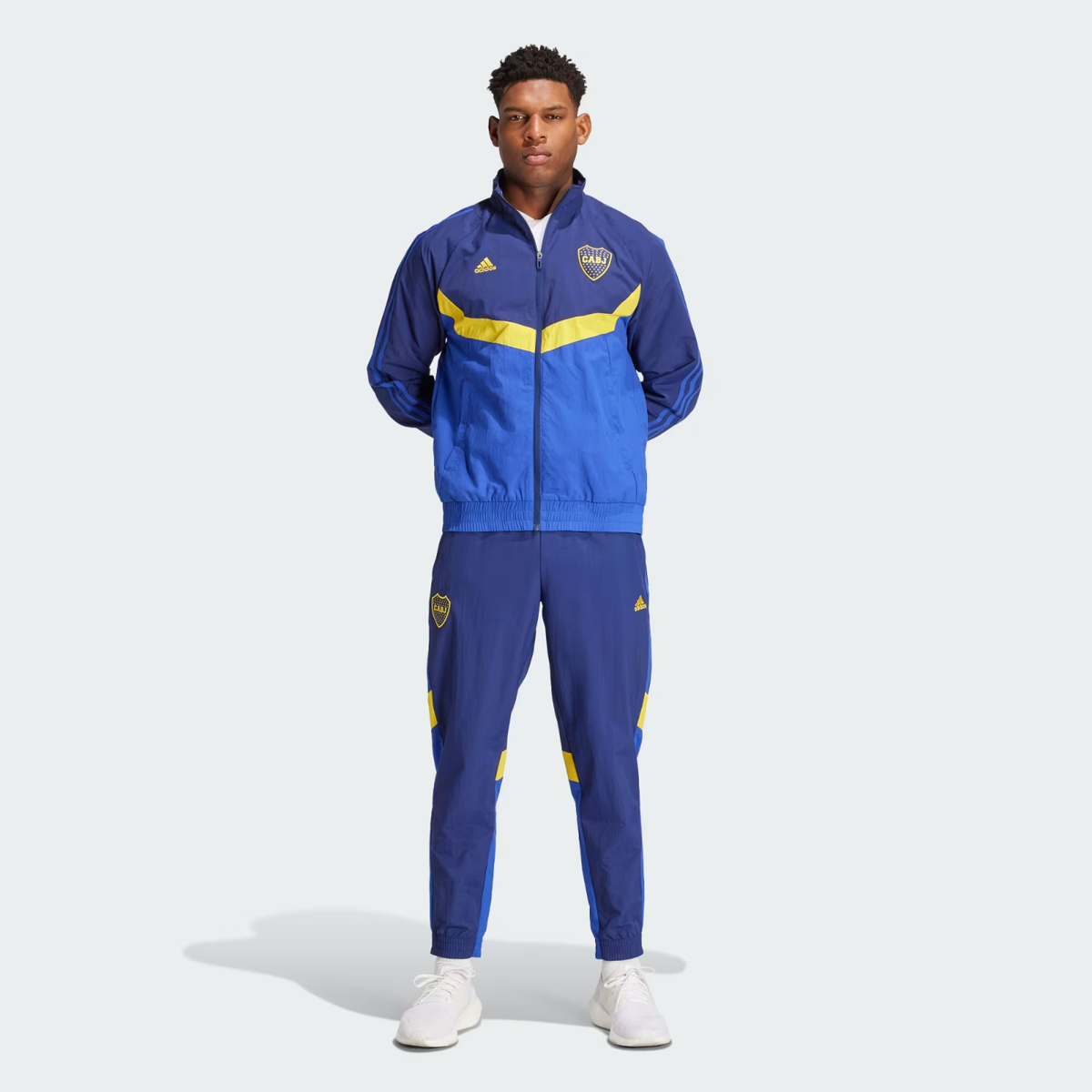 BOCA JUNIORS WOVEN TRACKSUIT 2024 - ADIDAS OFFICIAL IP9637