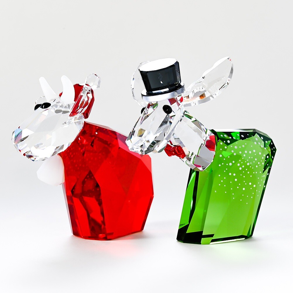 NEW SWAROVSKI Crystal 5597046 Mo & Ricci Holiday Annual Edition