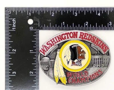 Vintage Washington Redskins Belt Buckle | eBay