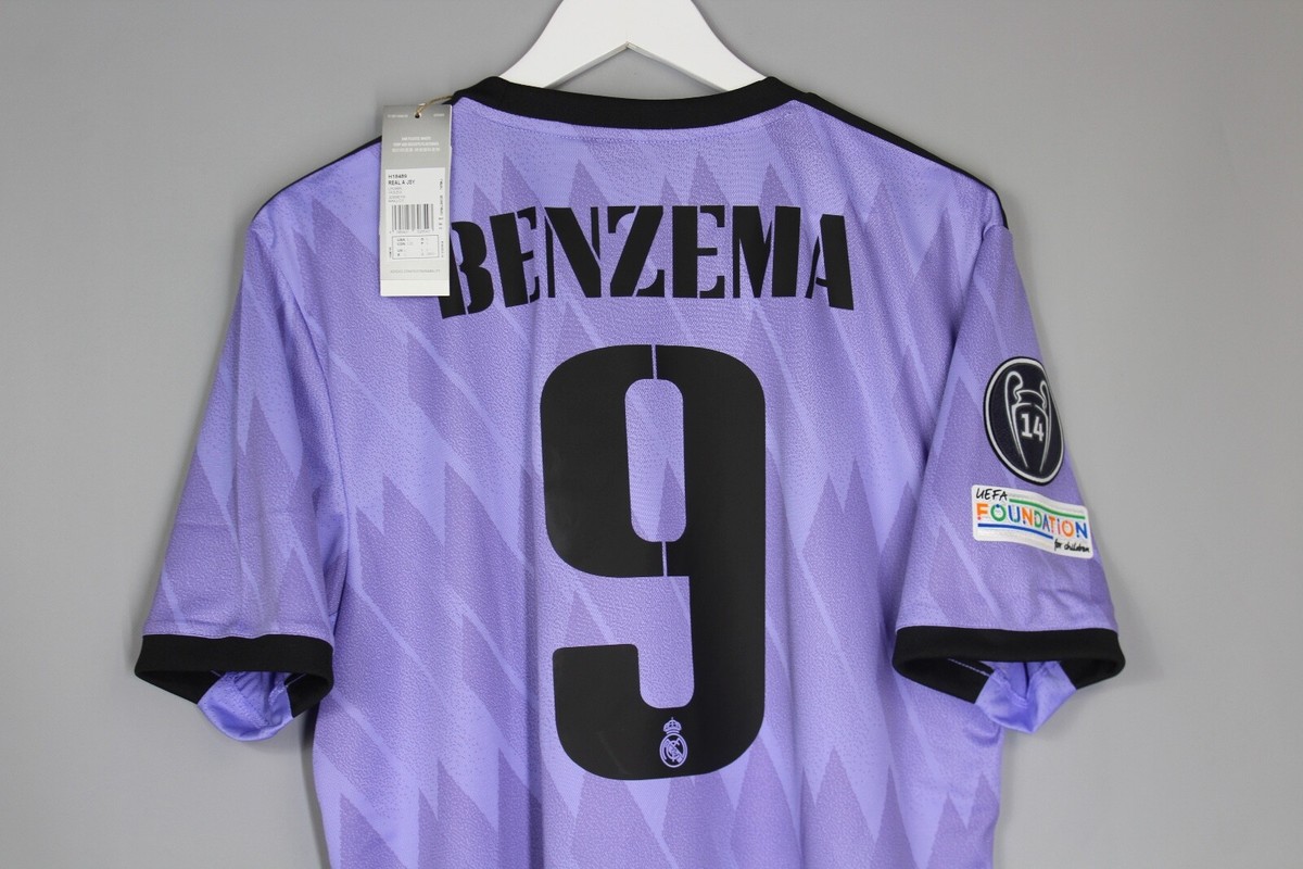 NWT REAL MADRID 2022 2023 AWAY UCL FOOTBALL SHIRT CAMISETA JERSEY