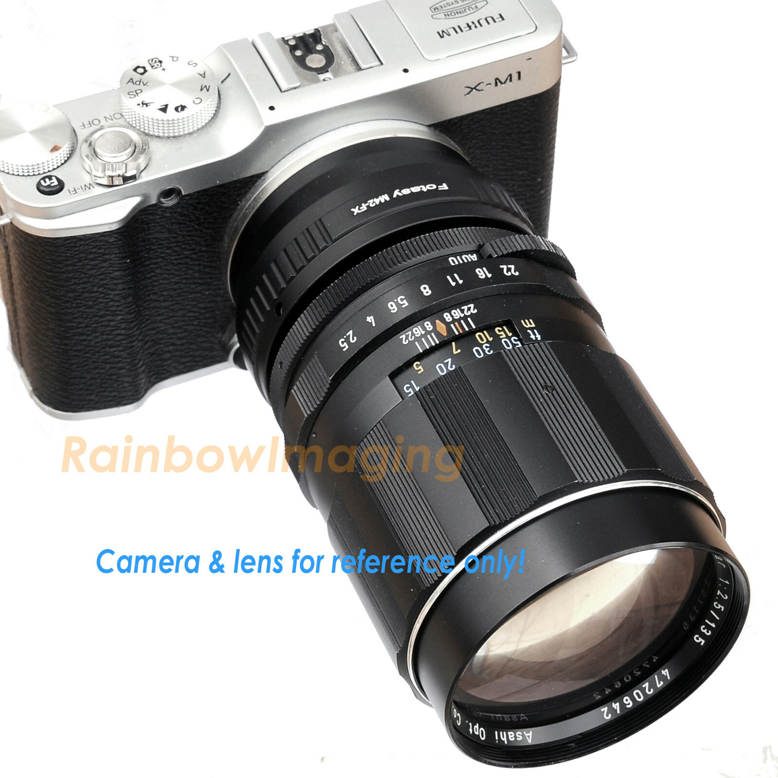 Helios 44-2 58mm F2 M42 lens to Fuji Fujifilm X-T3 X-T2 X-H1 X