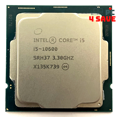 10th Gen Intel Core i5-10600 CPU 3.3GHz (Turbo 4.8GHz) 6-Core 12M