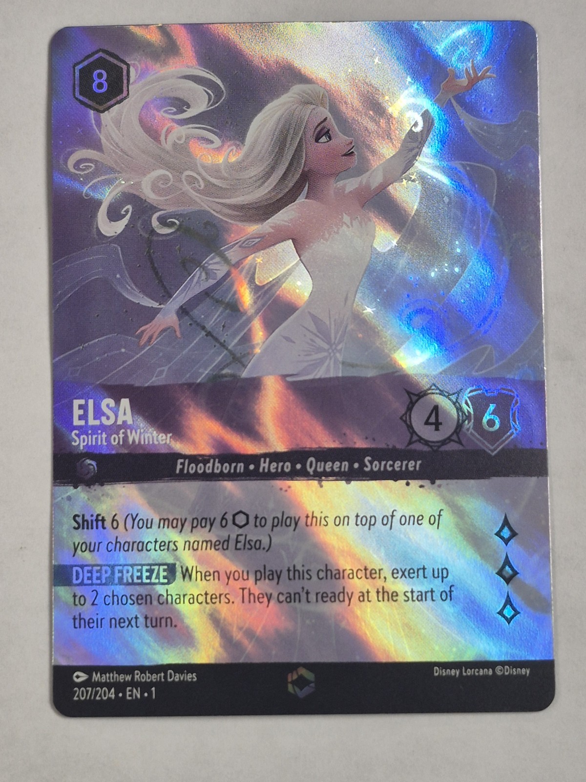 Elsa - Spirit of Winter 2023 The First Chapter #207/204 Enchanted