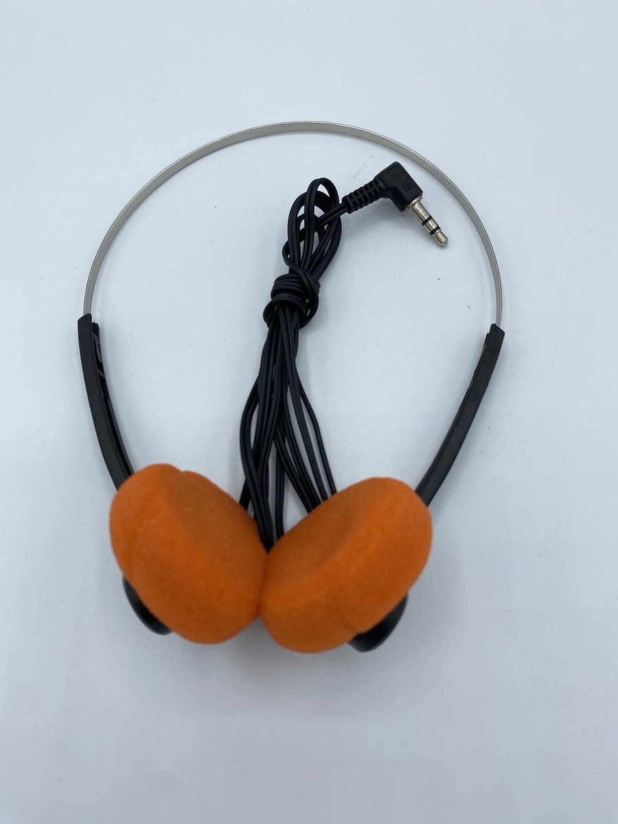 Retro Orange Sony Walkman MDR-010 Style Headphones - Guardians Of