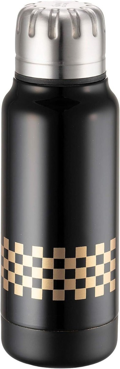 THERMO MUG Stainless Bottle URUSHI Umbrella Bottle Black 190ml