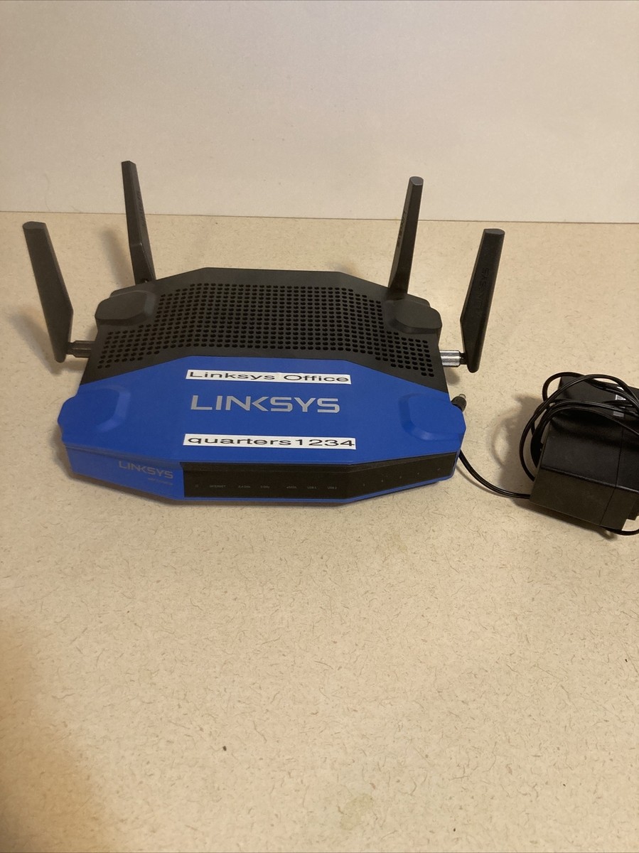 Linksys WRT3200ACM AC3200 Dual-Band Wi-Fi Router, Tested, Works