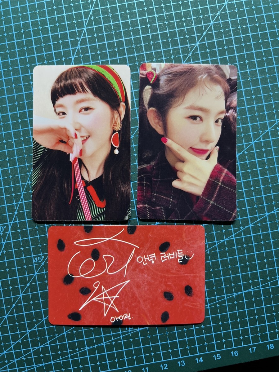 Irene photocard the red summer red velvet album Red Flavor fan