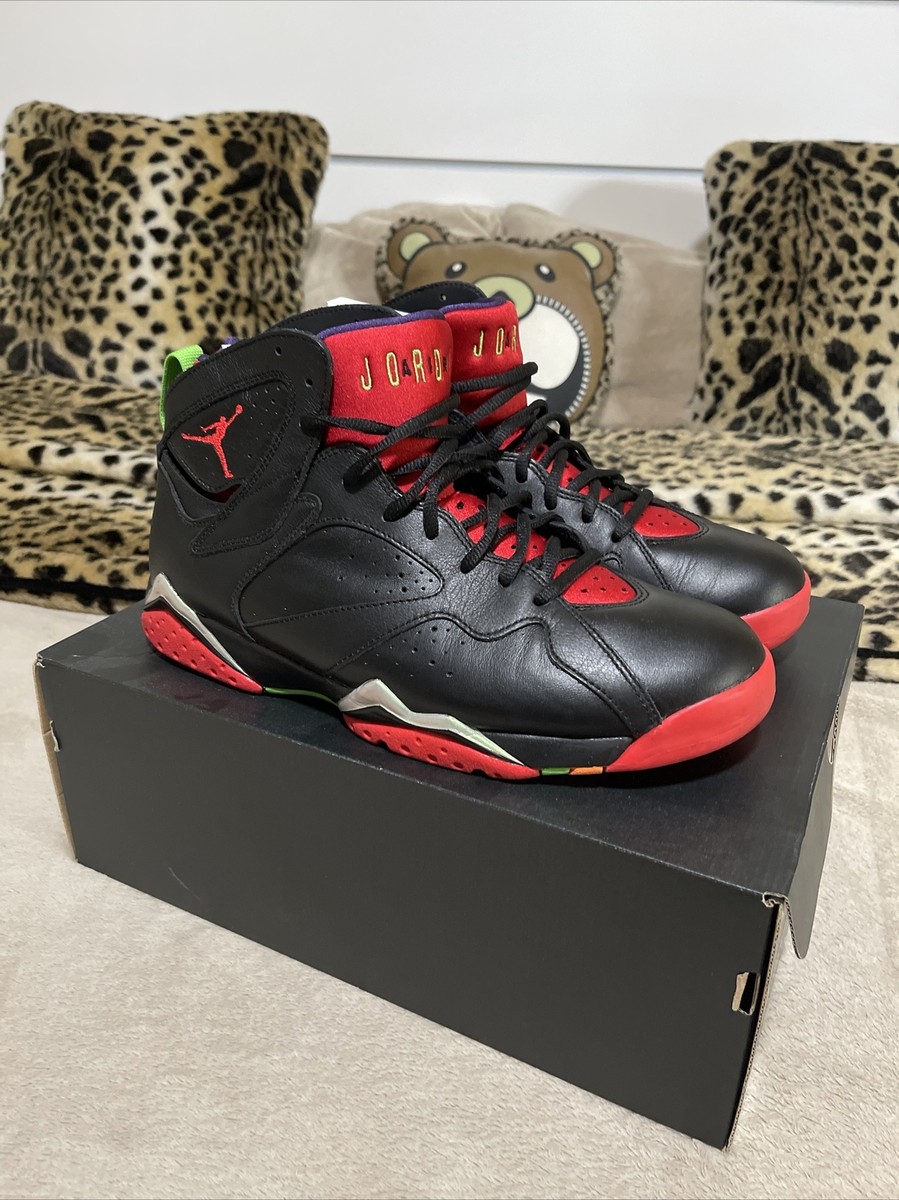 Size 11 - Nike Air Jordan 7 Retro Marvin The Martian 2015 Black