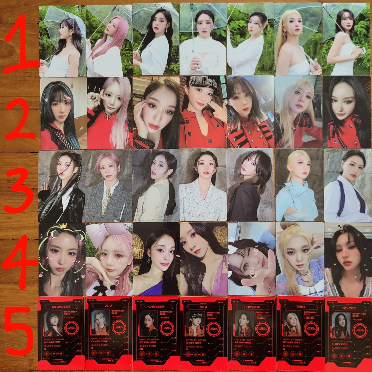 Dreamcatcher Apocalypse Follow Us Official Photocard Kpop Dystopia