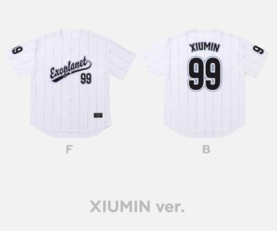 EXO EXIST Cream Soda POP-UP OFFICIAL MD GOODS BASEBALL UNIFORM VER