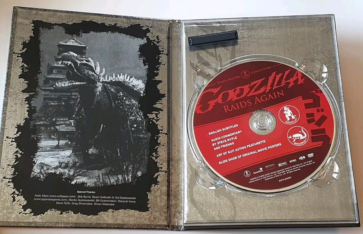 Godzilla Raids Again Dvd 1955 796019801805| eBay