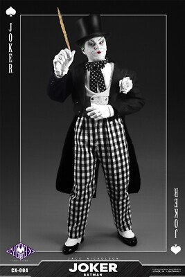 CYBER-X studio cx004 1/6 Black Suit Joker 1989 Jack Nicholson