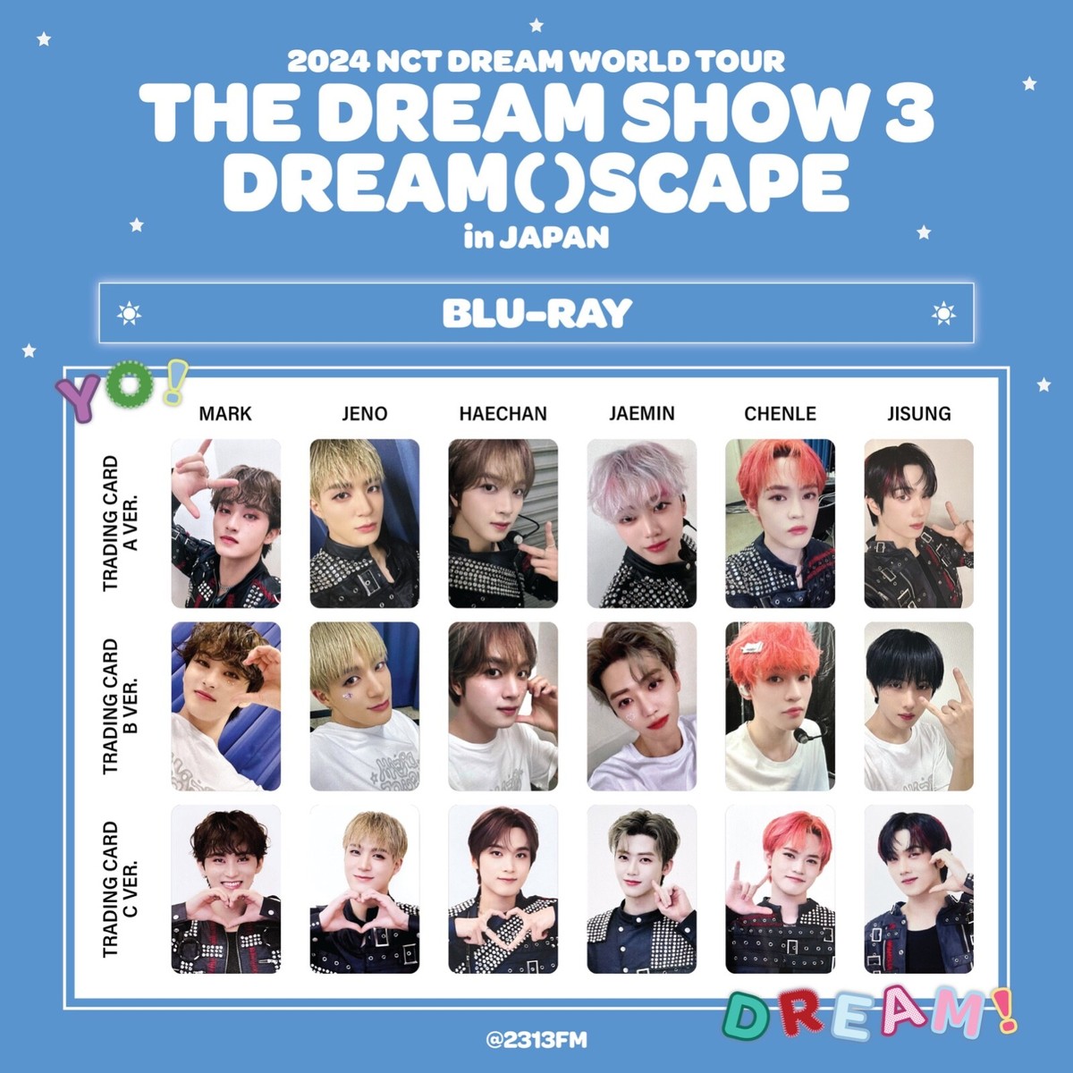NCT DREAM マーク ドリショ DREAM SHOW トレカ Official Dream()scape