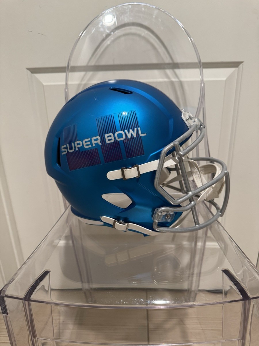 Riddell Full Size NFL Super Bowl 52 Replica Speed Helmet Eagles vs