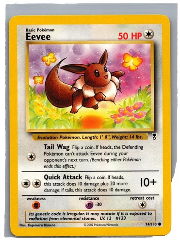 Eevee - 74/110 Legendary Collection - Pokémon TCG - 2002 Mp | eBay
