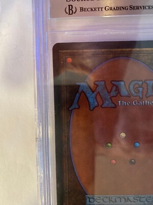 Volcanic Island Revised MTG BGS 8.5/9/9/8 Grade 8.5 NM-MT+ (RG