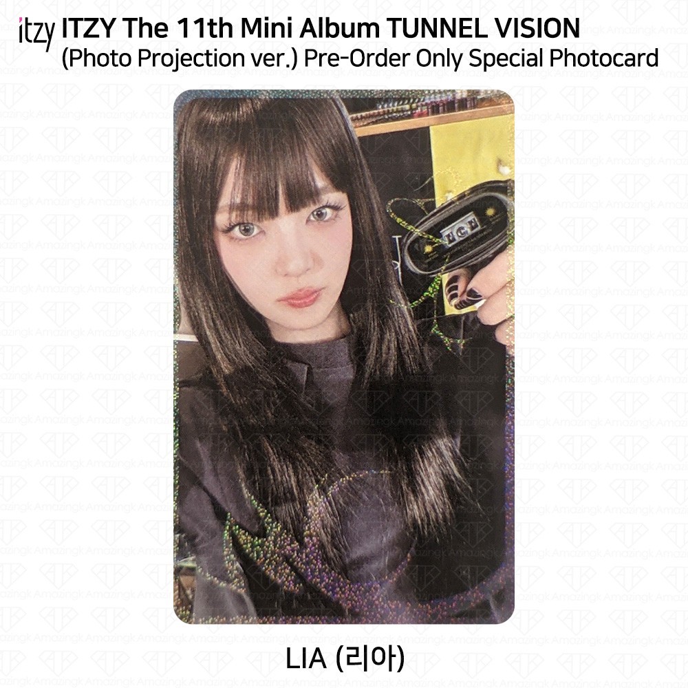 ITZY The 11th Mini Album TUNNEL VISION Official Photocard Goods
