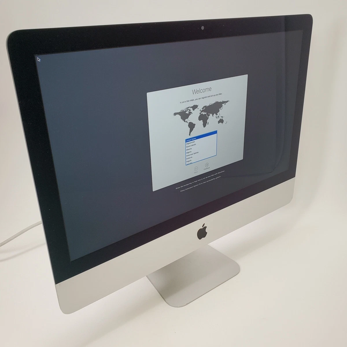 Apple iMac Mac OS X 10.11, El Capitan 2015 Apple Desktops & All-In