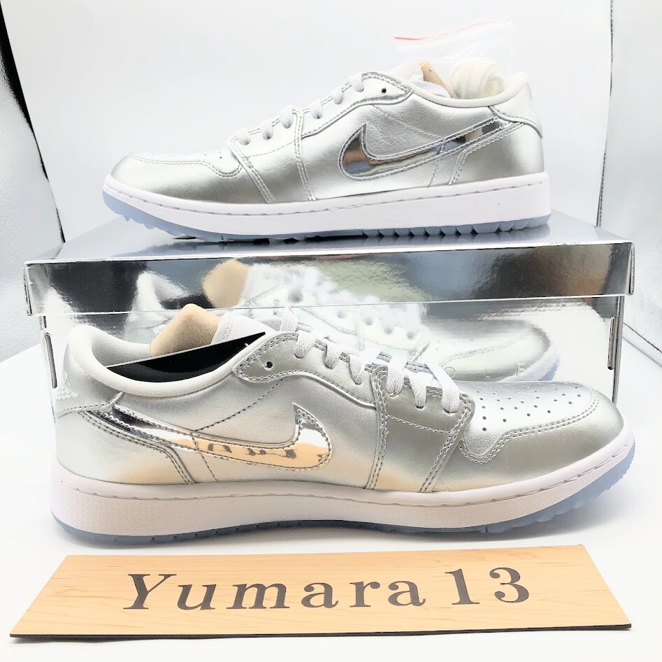 Nike Air Jordan 1 Low G NRG Golf Gift Giving Silver FD6848-001