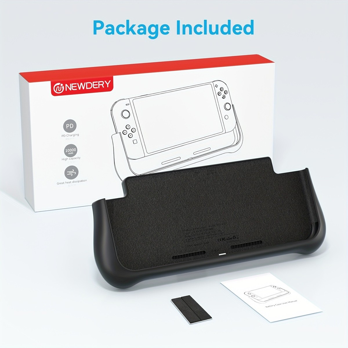 10000mAh External Battery Station for Nintendo Switch/Switch OLED