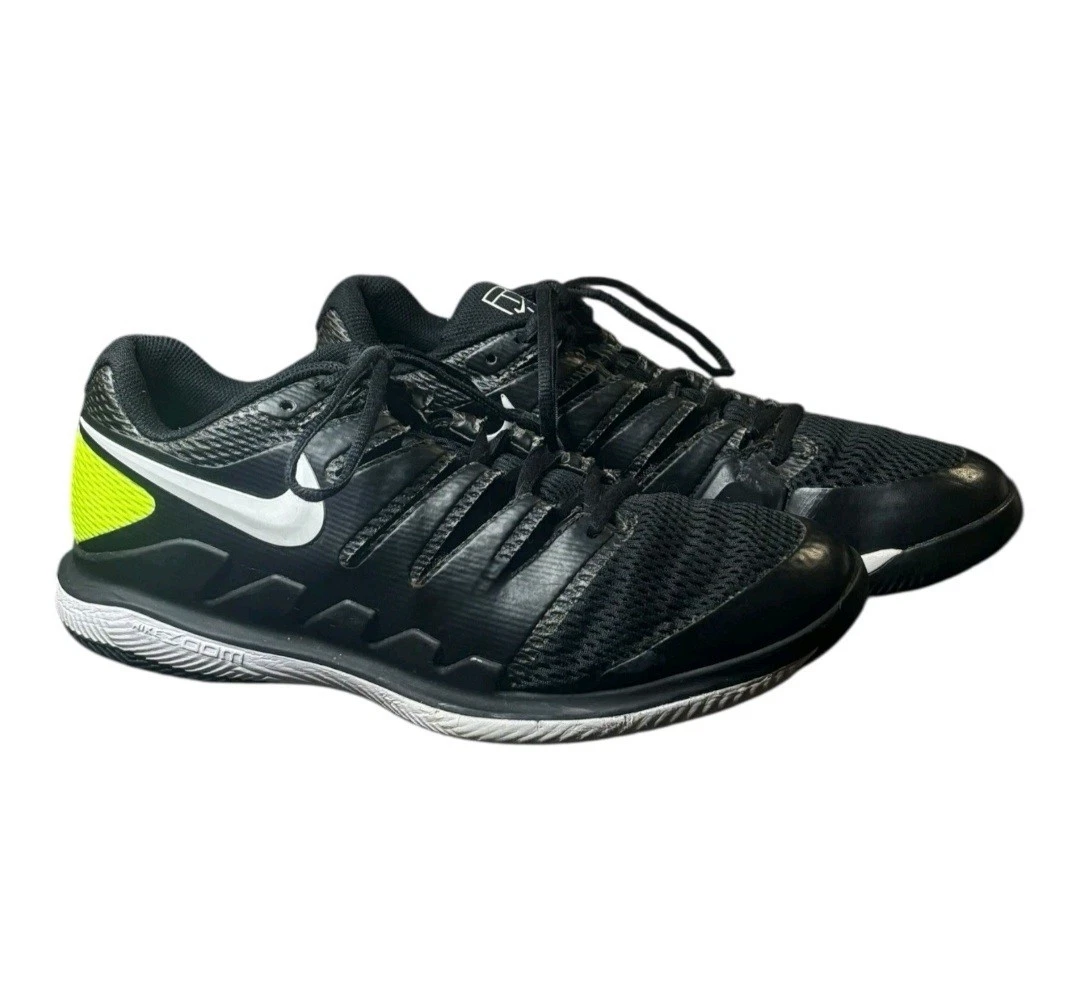 Nike Court Air Zoom Vapor X HC Black Volt for Sale | Authenticity